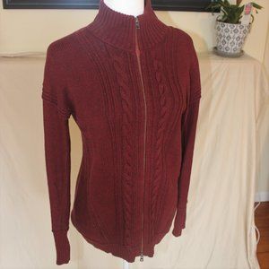 Eddie Bauer Zip Up Sweater